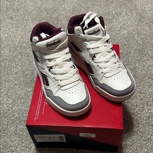 Reebok Red and Gray Boys' Sneakers